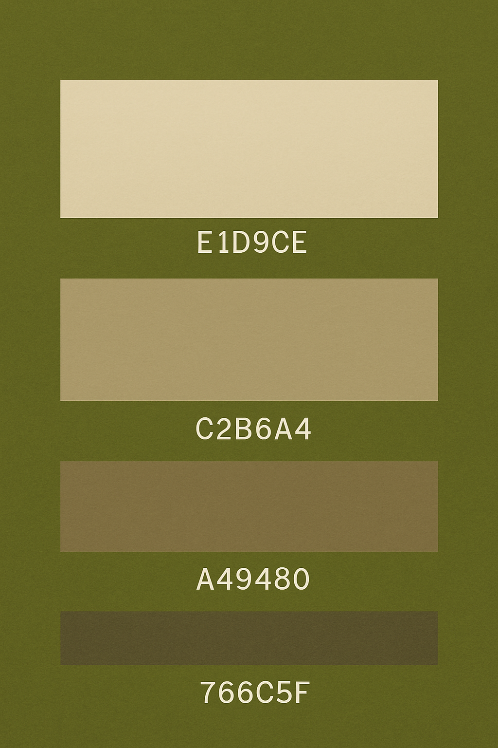 Quiet Luxury Color Palette